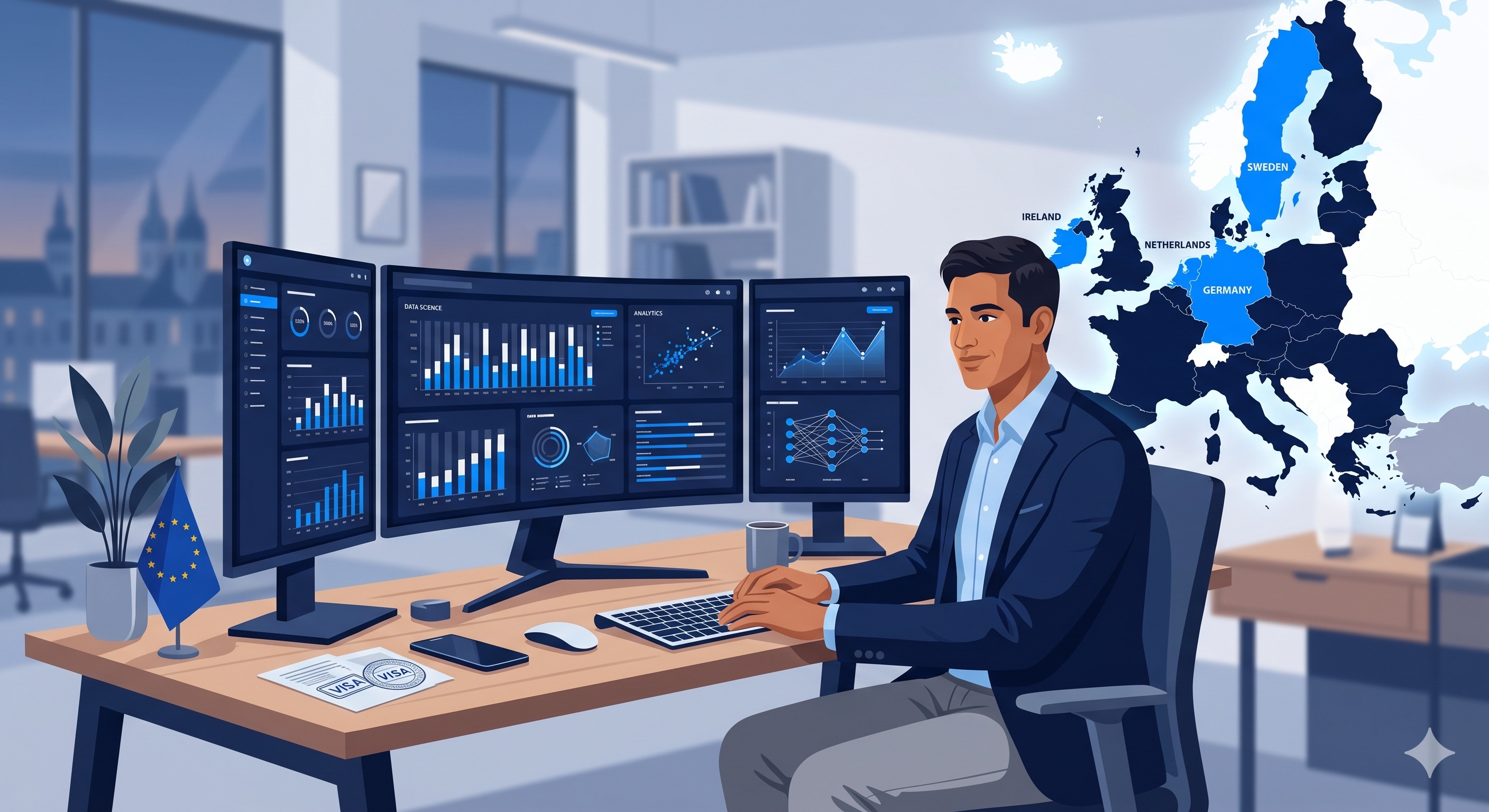 Data Science & Analytics Jobs in Europe with Visa Sponsorship