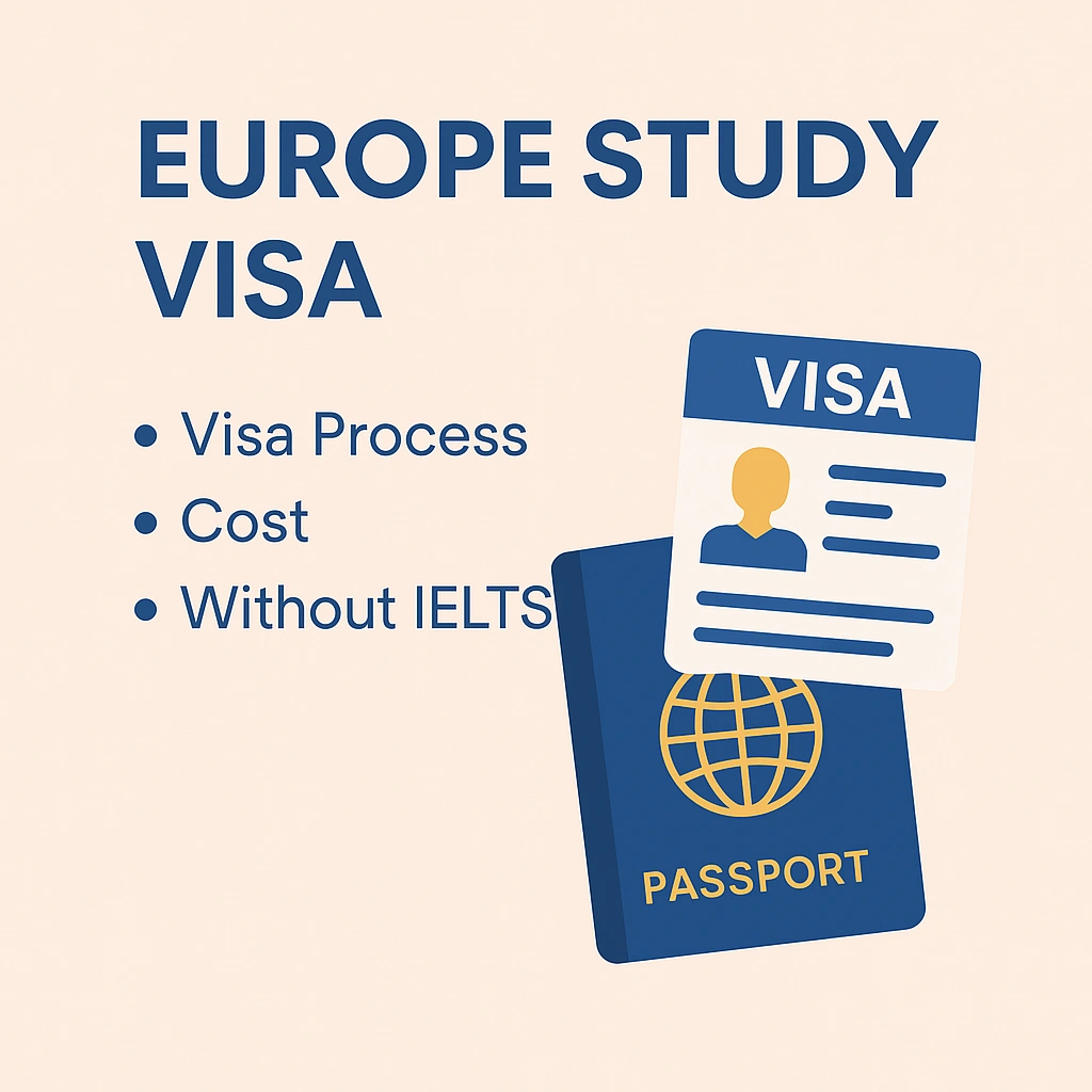 Europe Study Visa Process-2025