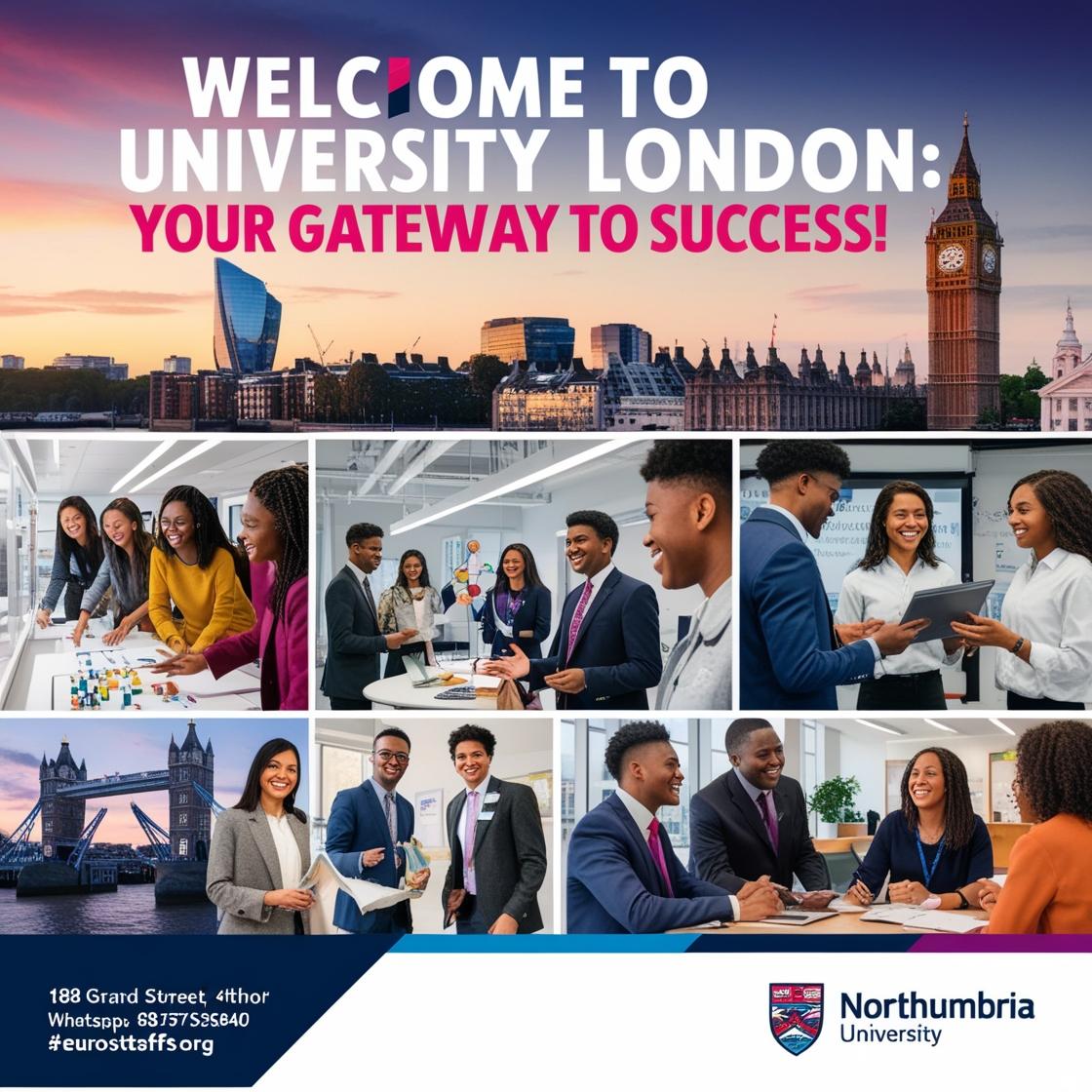 Unlock Your Future: Study at Northumbria University London Blog Image