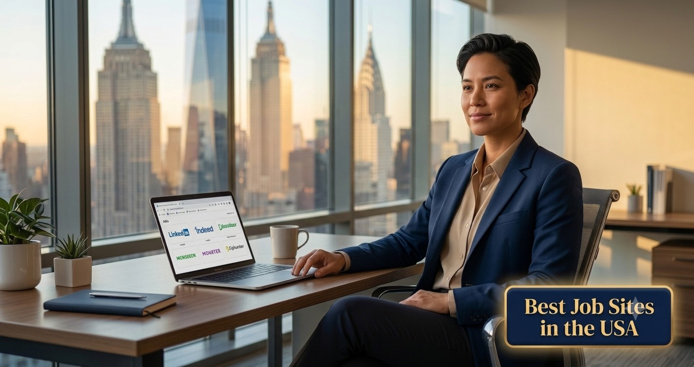 Best Job Sites in the USA (2025): Top 11 Platforms to Find Your Next Job Fast