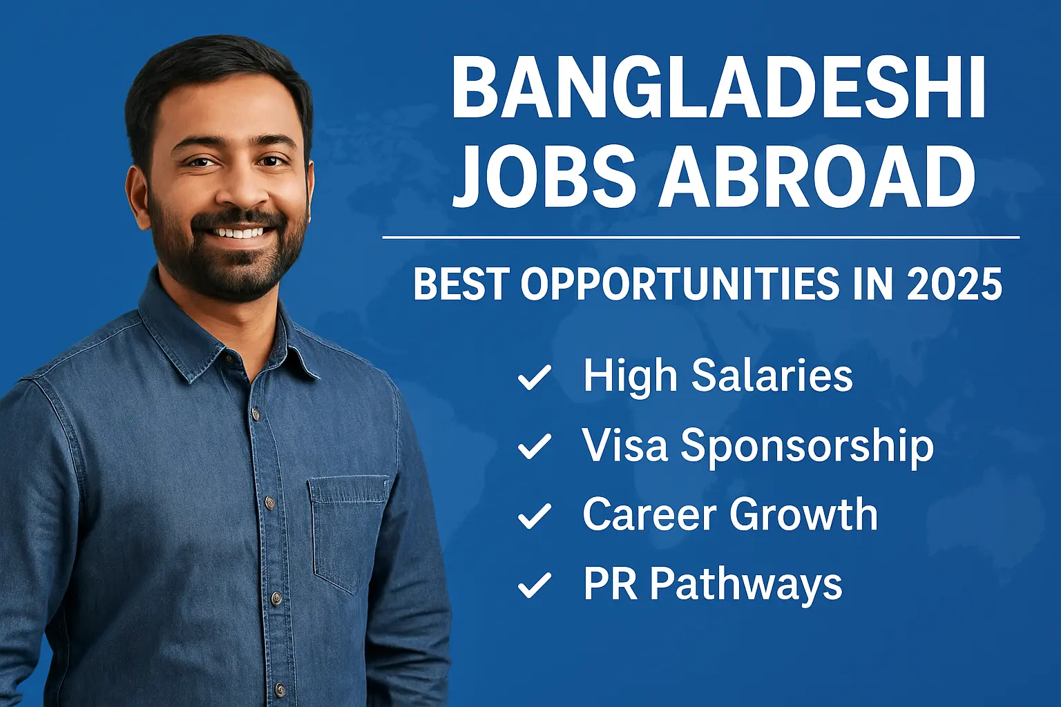Top Bangladeshi Jobs Abroad in 2025 – Apply Now