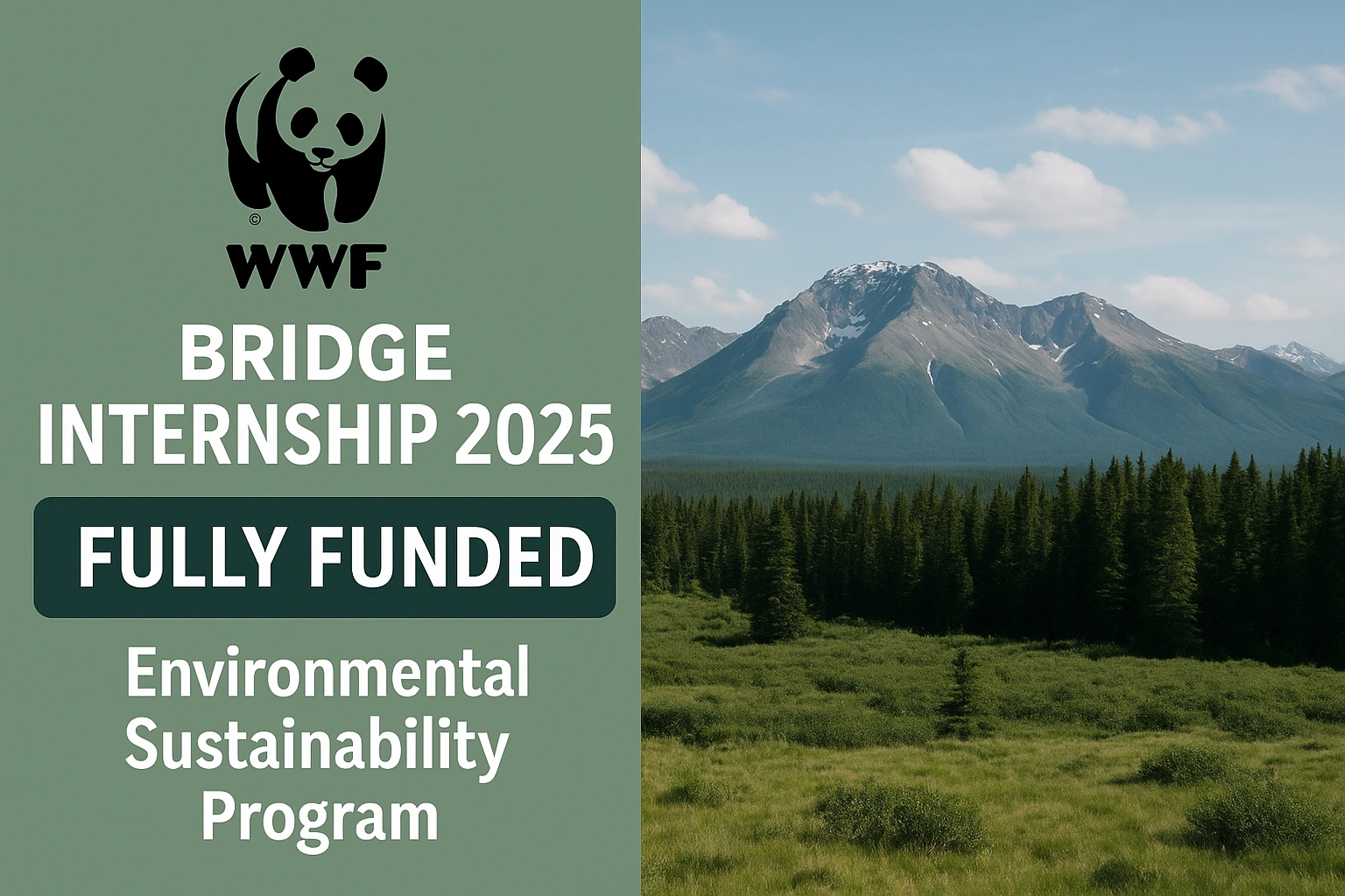 WWF Bridge Internship 2025 – Fully Funded